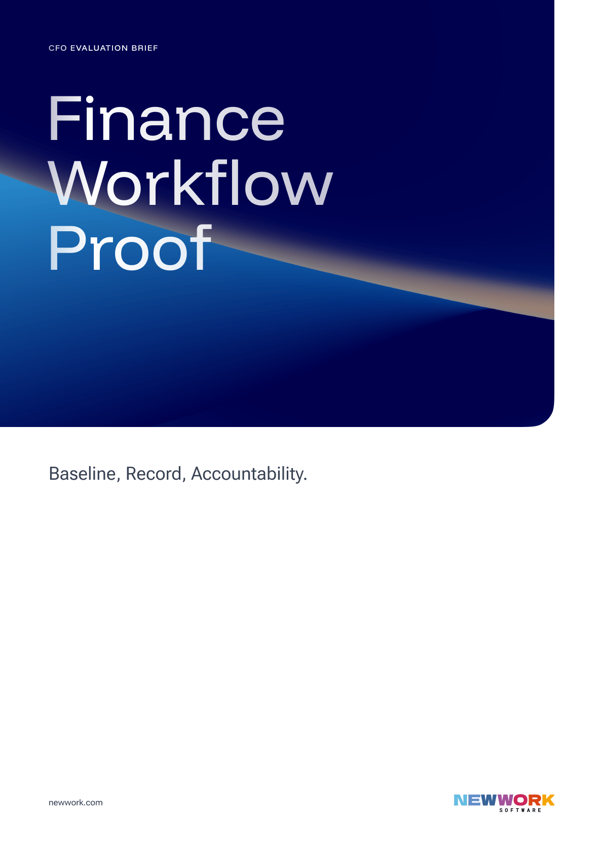 CFO Executive Brief