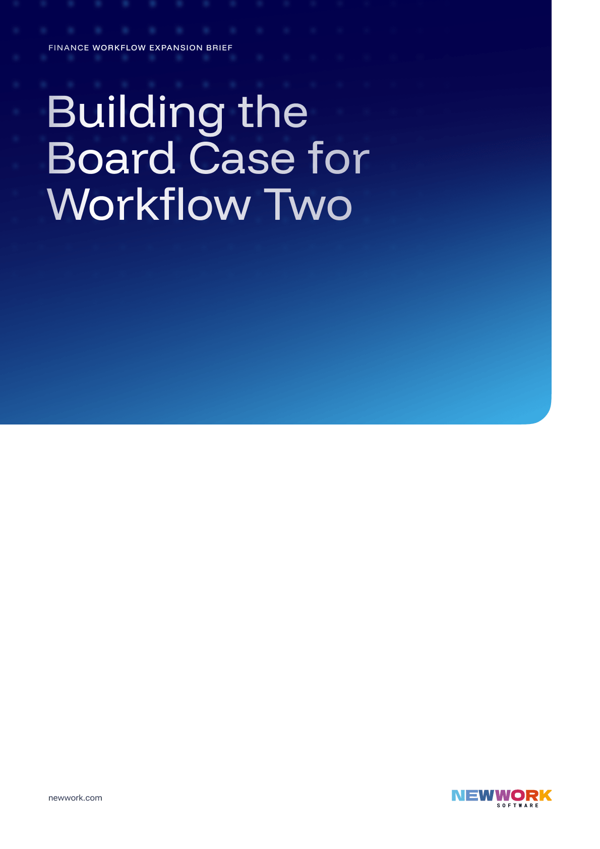 Building the Board Case for Workflow Two